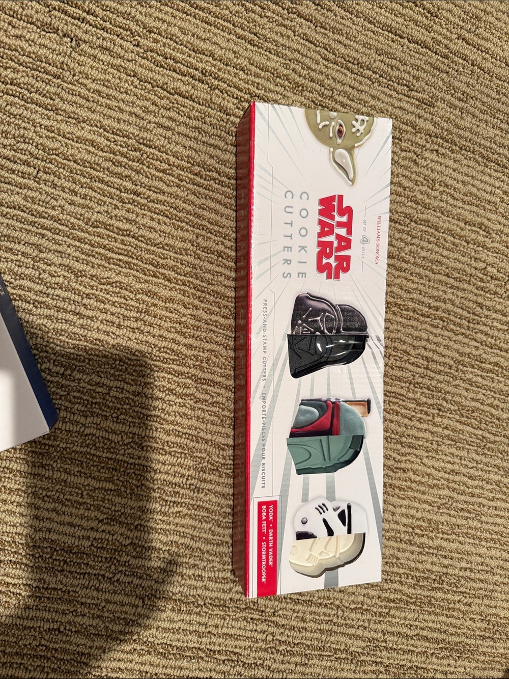 Star Wars Cookie Cutters - White, Black, Green, Red